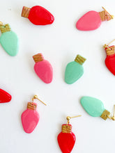 Load image into Gallery viewer, Shiny Christmas Bulbs (Studs or Dangles)