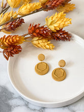 Load image into Gallery viewer, Ginny Earrings in White or Mustard