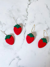 Load image into Gallery viewer, Strawberry Hoops