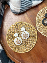 Load image into Gallery viewer, Ginny Rhinestone Snowflake Earrings