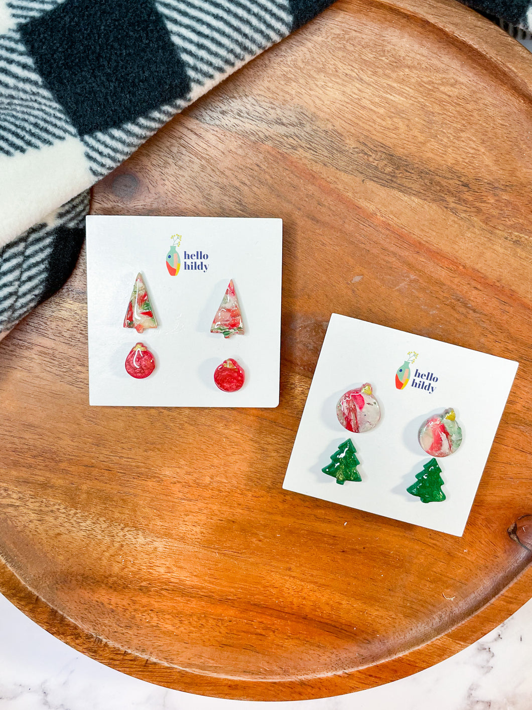 Marbled Ornament Stud Packs